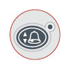 Rad-87 one-touch alarm button